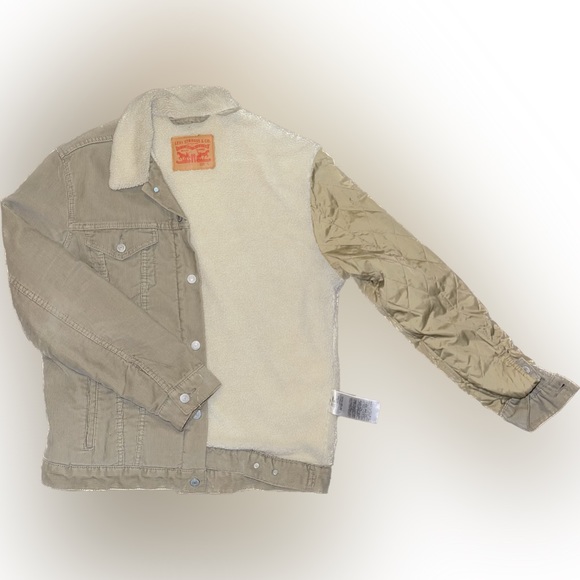 Vintage Levi’s Men’s Sherpa trucker jacket - Picture 8 of 13